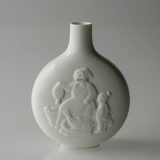 Vase from the country fair, Rundskuevase Royal Copenhagen No. 4411