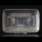 Bowl with Carlsberg The Elephant Gate, Royal Copenhagen No. 4415