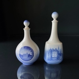 Carafe / Bottle decorated with Frederiksborg Castle, Royal Copenhagen no. 4426