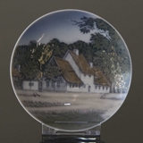 Bowl with Peter Liep's house in Klampenborg, Royal Copenhagen No. 4444