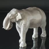 Stående elefant, STOR Royal Copenhagen figur nr. 447 (1894-1922)