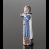 Schoolgirl dressing for school, Royal Copenhagen figurine No. 4503