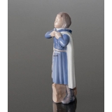 Schoolgirl dressing for school, Royal Copenhagen figurine No. 4503