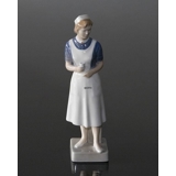 Krankenschwester, Royal Copenhagen Figur Nr. 156 oder 4507