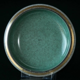 Green bowl, craquele. Royal Copenhagen No. 451-2559