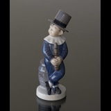 Boy, Juggler, February, Royal Copenhagen monthly figurine No. 4524