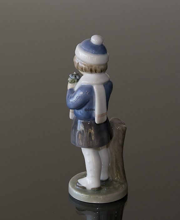 Pige, Marts, Royal Copenhagen månedsfigur nr. 4525