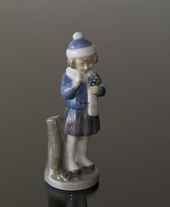 Pige, Marts, Royal Copenhagen månedsfigur nr. 4525