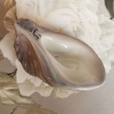 Bowl with oysters no. 4553 from Royal Copenhagen, Pipe holder, Art Nouveau marked ØTA