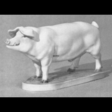 Boar, Royal Copenhagen figurine no. 4558