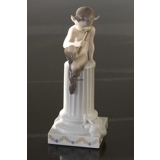 Faun med egern, Royal Copenhagen figur nr. 456