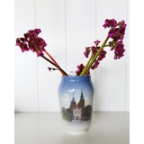Vase med Rosenborg slot, København, Royal Copenhagen nr. 4567