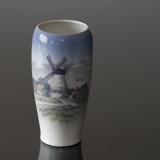 Vase mit Düppeler Mühle, Royal Copenhagen Nr. 4568