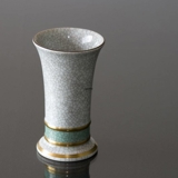 Grøn vase, krakeleret , Royal Copenhagen nr. 457-3462