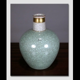 Grüne Craquele Vase, Royal Copenhagen Nr. 457-3582