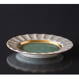 Grøn skål, krakeleret (Craquele), Royal Copenhagen nr. 457-4022