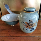 Grøn skål, krakkeleret (Craquele), Royal Copenhagen nr. 457-?