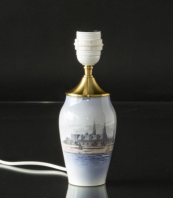 Bordlampe with Kronborg, Royal Copenhagen nr. 4571