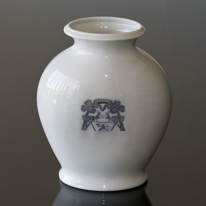Vase med H. C. Andersens Hus i Odense, Royal Copenhagen nr. 4588