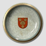 Skål med byvåben, krakkeleret, Royal Copenhagen nr. 459-2559