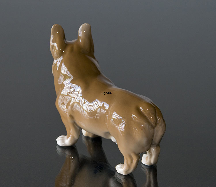 Welsh Corgi, Royal Copenhagen hunde figur nr. 4593