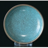Blue craquele bowl, 9.5 cm, Royal Copnehagen No. 460-2653