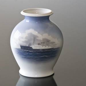 Vase med færgen Broen, Royal Copenhagen | Nr. R4614 | DPH Trading