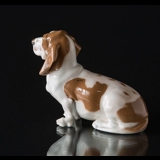 Basset Hound, Royal Copenhagen Hundefigur Nr. 4616