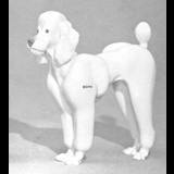 Poodle, Royal Copenhagen dog figurine no. 4638