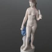 Helena, nøgen pige med spejl, Royal Copenhagen figur nr. 4639