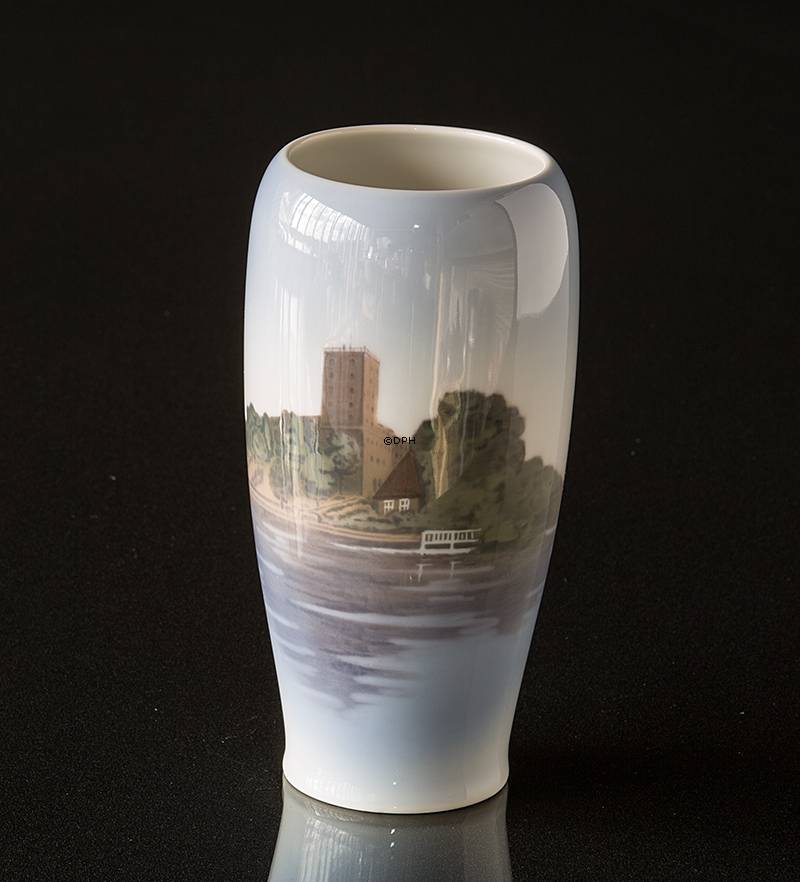 Vase med Koldinghus, Royal Copenhagen nr. 4644