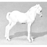 Fohlen stehend, Royal Copenhagen Pferd Figur Nr. 4653