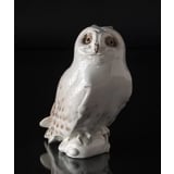 White snow owl, Royal Copenhagen bird figurine no. 467