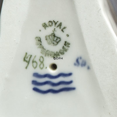 Lomvie, Royal Copenhagen fugle figur nr. 468 (1899)