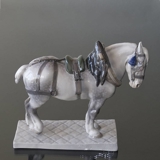 Percheron, Royal Copenhagen Pferd Figur Nr. 471