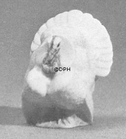 Kalkun, Royal Copenhagen fugle figur nr. 4784