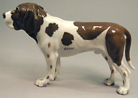 Dansk Hønsehund, Royal Copenhagen hunde figur nr. 4852