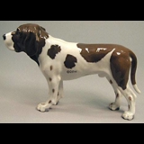 Hund, "Altdänischer Vorstehhund", Royal Copenhagen Figur Nr. 4852