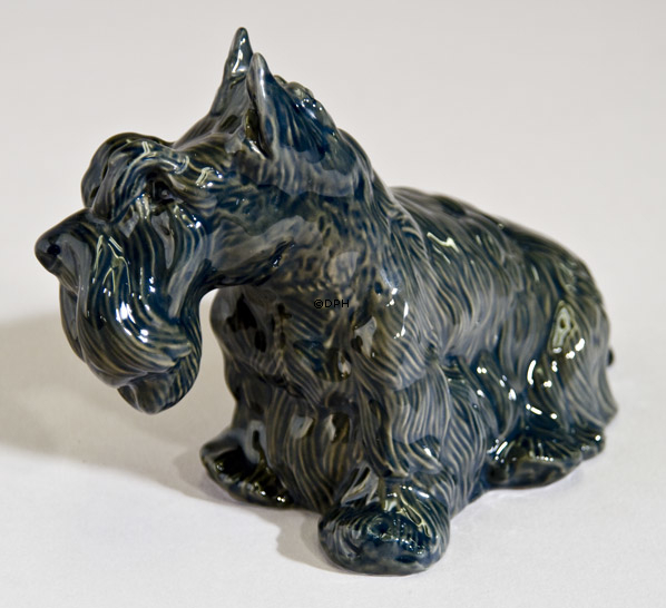 Skotsk terrier, Royal Copenhagen hunde figur nr. 4917