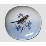Plate with Bird and Blueberries Royal Copenhagen no. 4935