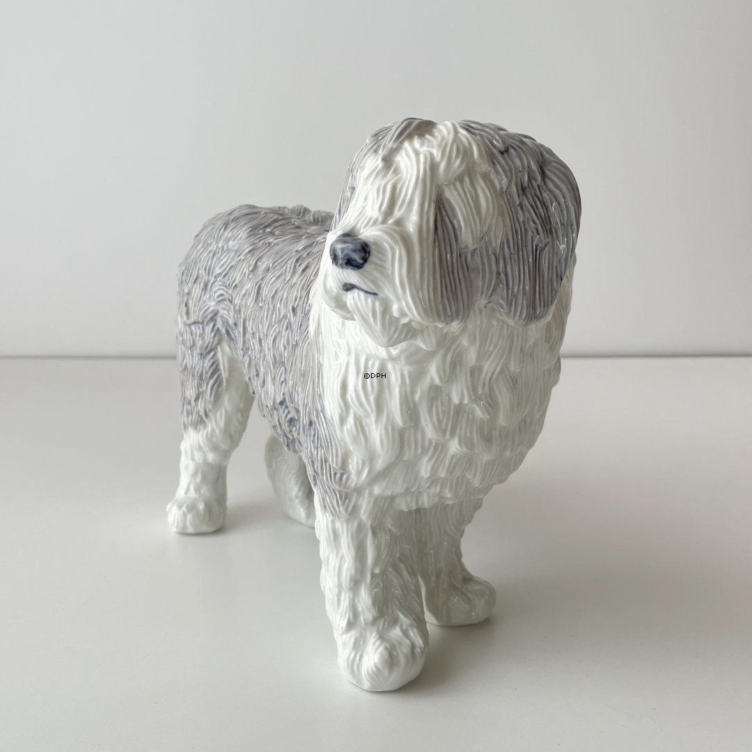 Sheepdog, Royal Copenhagen hunde figur nr. 4952