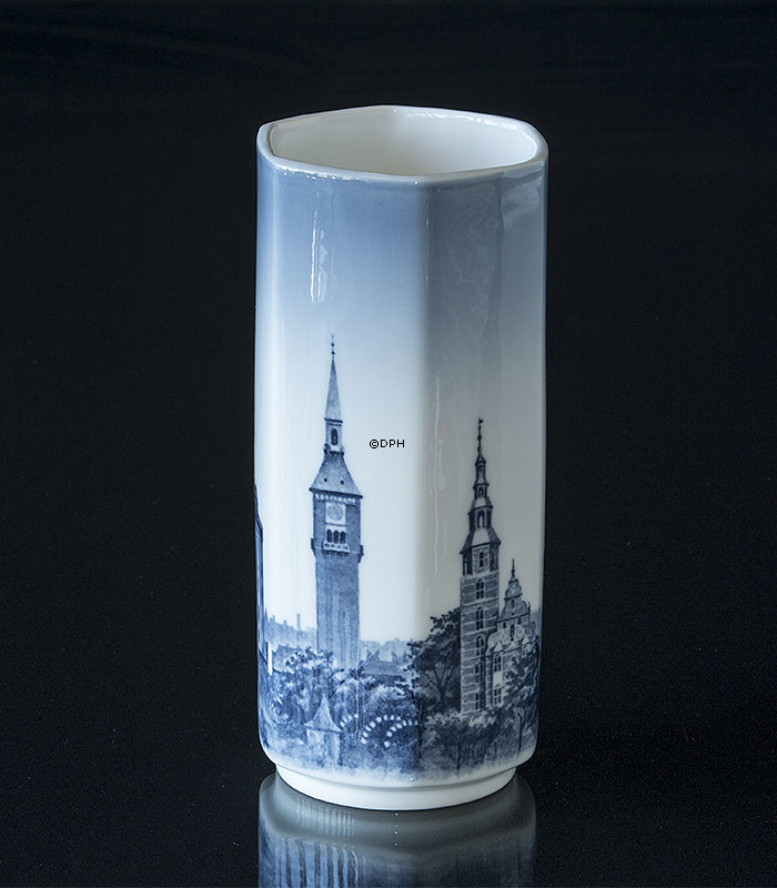 Vase med københavns tårne, Royal Copenhagen nr. 5080