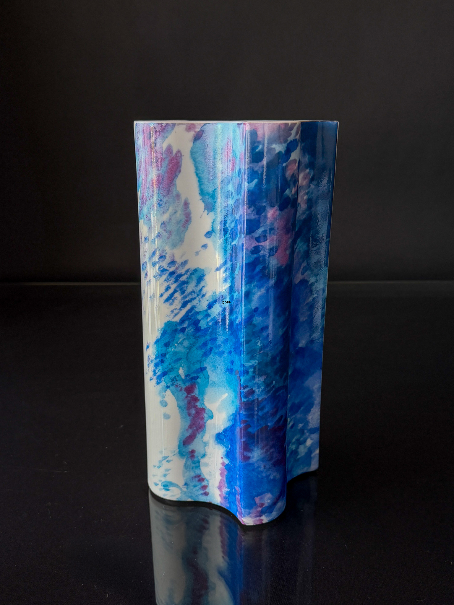 Royal Copenhagen vase, Ocean nr. 513-213-5837 Moderne, Grethe Meyer Design