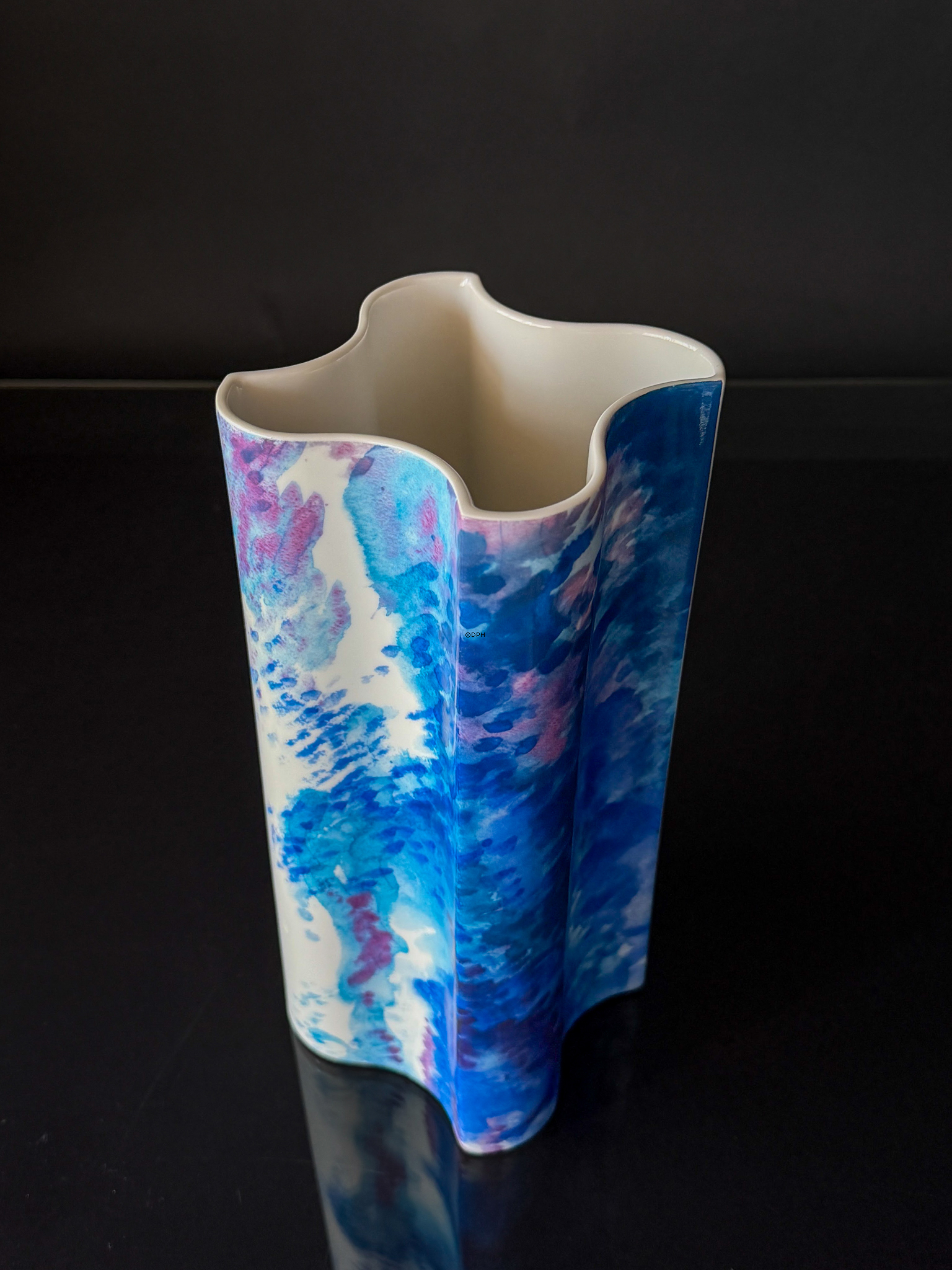 Royal Copenhagen vase, Ocean nr. 513-213-5837 Moderne, Grethe Meyer Design