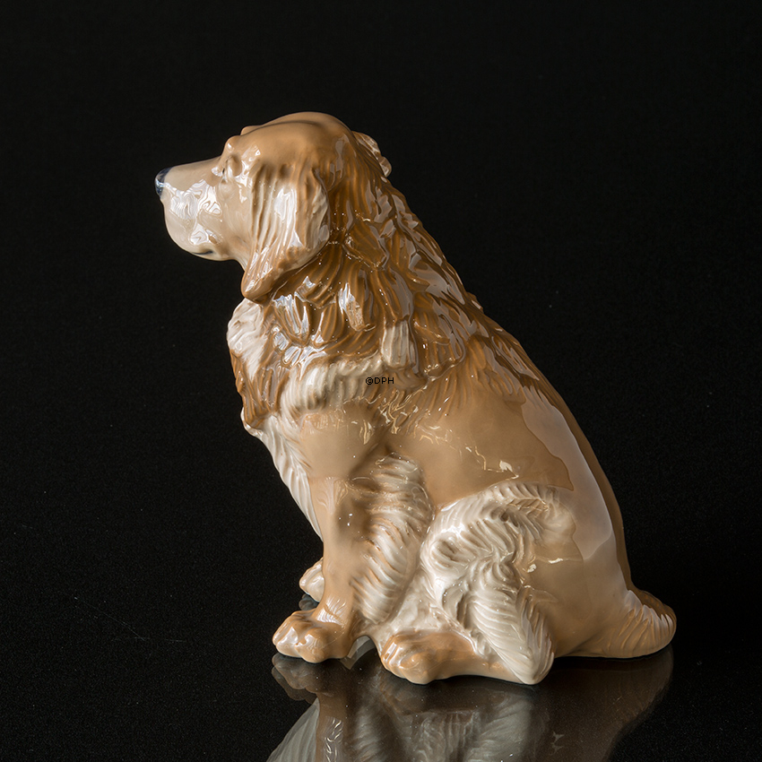 Golden Retriever, Royal Copenhagen hunde figur nr. 5136