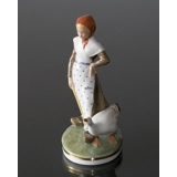Lille Gåsepige, Overglasur, Royal Copenhagen figur nr. 528