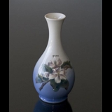 Vase mit Apfelzweig in blau und weiß, Royal Copenhagen Nr. 53-51