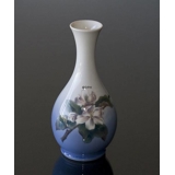 Vase mit Apfelzweig in blau und weiß, Royal Copenhagen Nr. 53-51