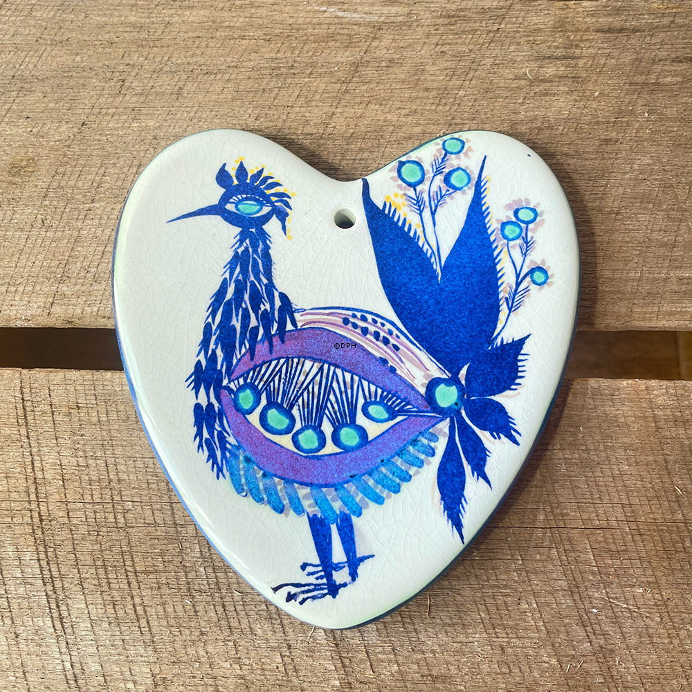 Royal Copenhagen Tenera, hjerteformet ophæng, designet af Marianne Johanson 530-3327