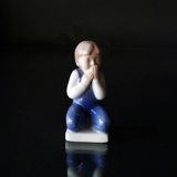 Ikke tale, Royal Copenhagen figur af barn nr. 5462